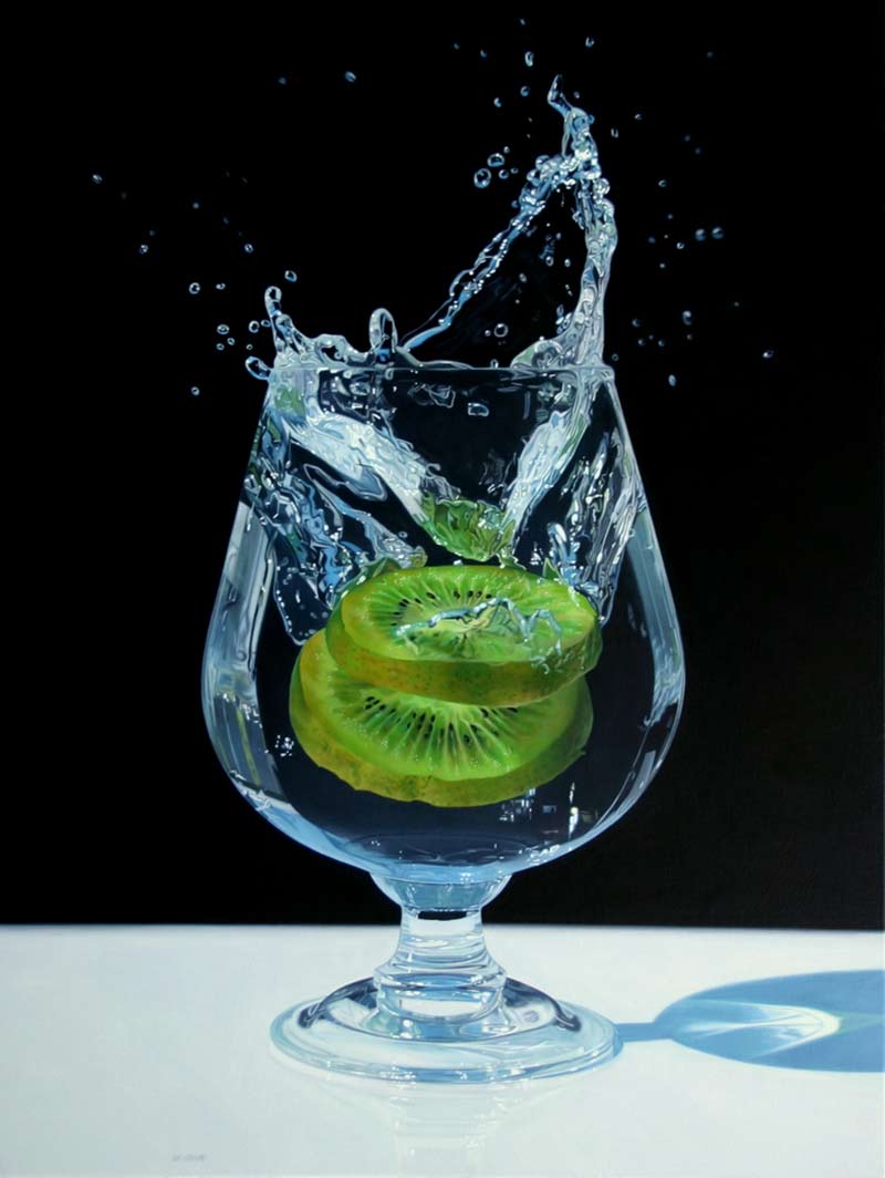 Artistas acrylic glass on Hiperrealismo painting  â€“ y artistas Pintura 10  contemporáneo