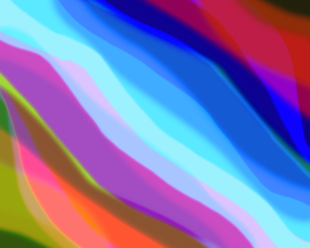 Ilustración Abstracción digital Ilustración Abstracción digital - Luces neón