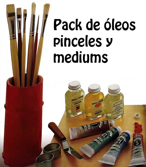 Pack de pintura para empezar a pintar al óleo - Pintura y Artistas