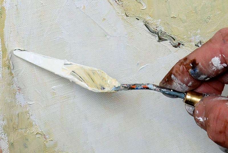 Cómo pintar con espátula y cuchillos de pintura: crea tus propias obras